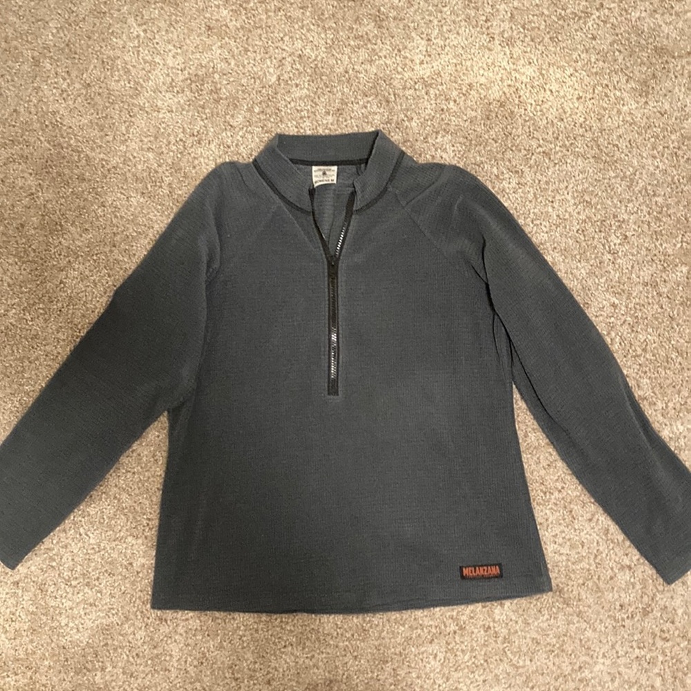 Vintage Gray Half Zip Melanzana Women’s M